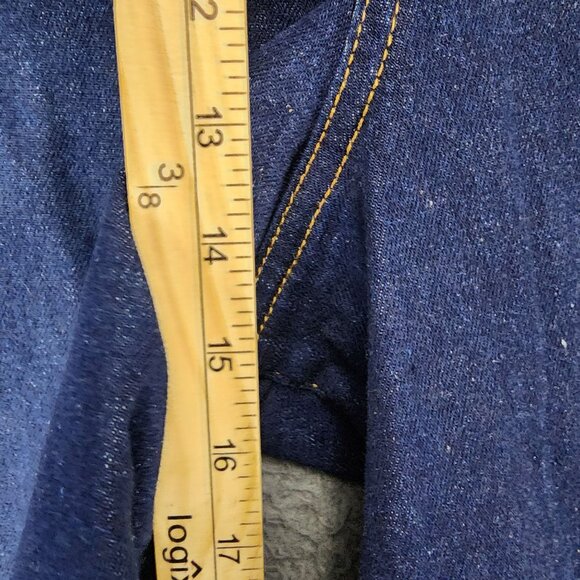 Boden Jeans Womens 22 Dark Wash Stretch High Rise Wide Leg Crop *NWT* - Picture 7 of 16